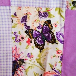 New Handmade Butterfly Quilt